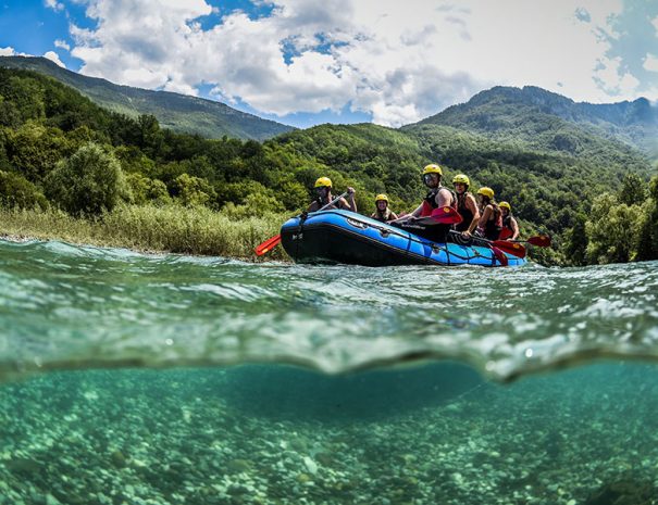 Drina rafting adventure
