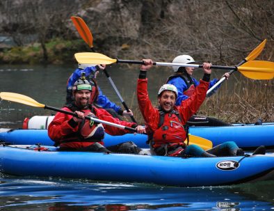 Drina kayaking tour wtih two kayaks