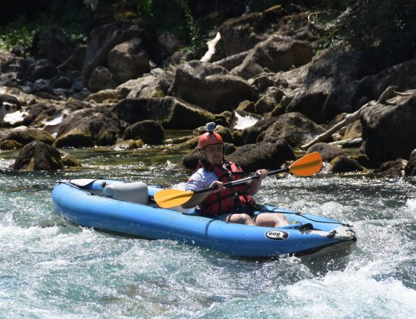 kayaking on Tara