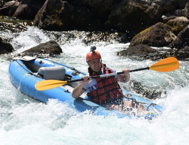 kayaking on Tara